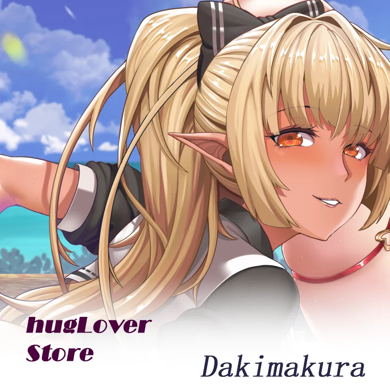 Подушка для тела с двусторонним принтом Dakimakura Anime Noel Shirogane fanart Marine's Treasure Flare