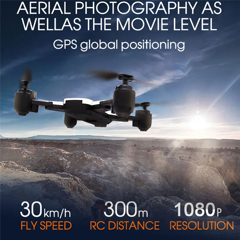 SHRC H1G 1080P 5G WiFi FPV gps режим следования за мной складной 25 минут время полета Радиоуправляемый Дрон Квадрокоптер Радиоуправляемый Дрон игрушки