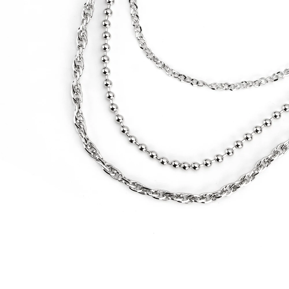 Модные мужские ювелирные изделия жан кошелек цепь 3 слоя талии панк крюк