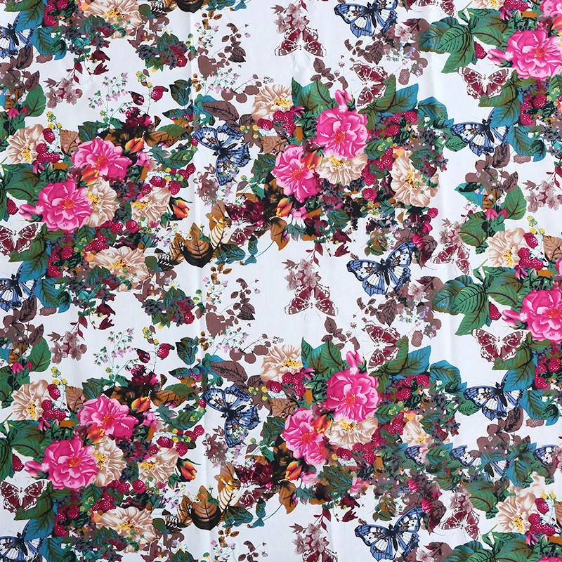 YOMDID китайский стиль хлопок лен ткань с цветочным принтом сделай сам одежда