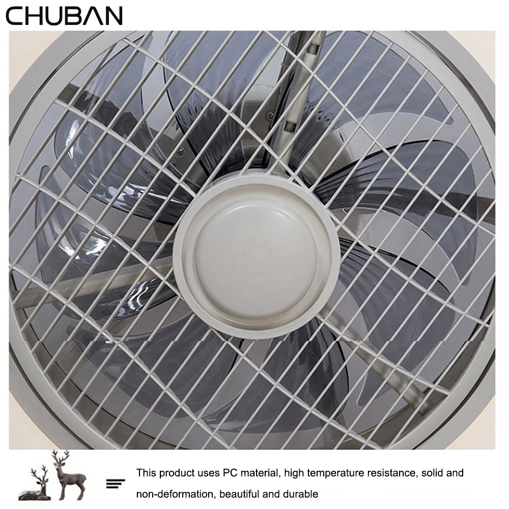 Светодиодный потолочный вентилятор светильник с дистанционным управлением для