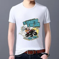 mens t shirt simple print short sleeved thin o neck casual japanese commuter wild youth student breathable t shirt top