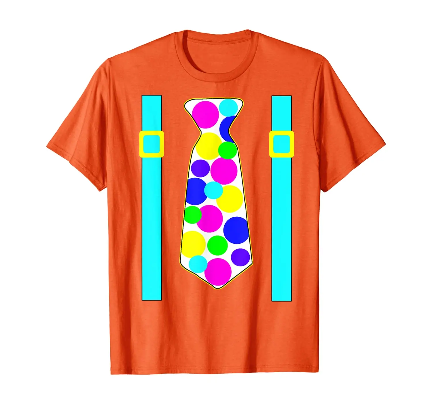 

Party Shirt Polka Dot Jumbo Tie Suspender Graphics