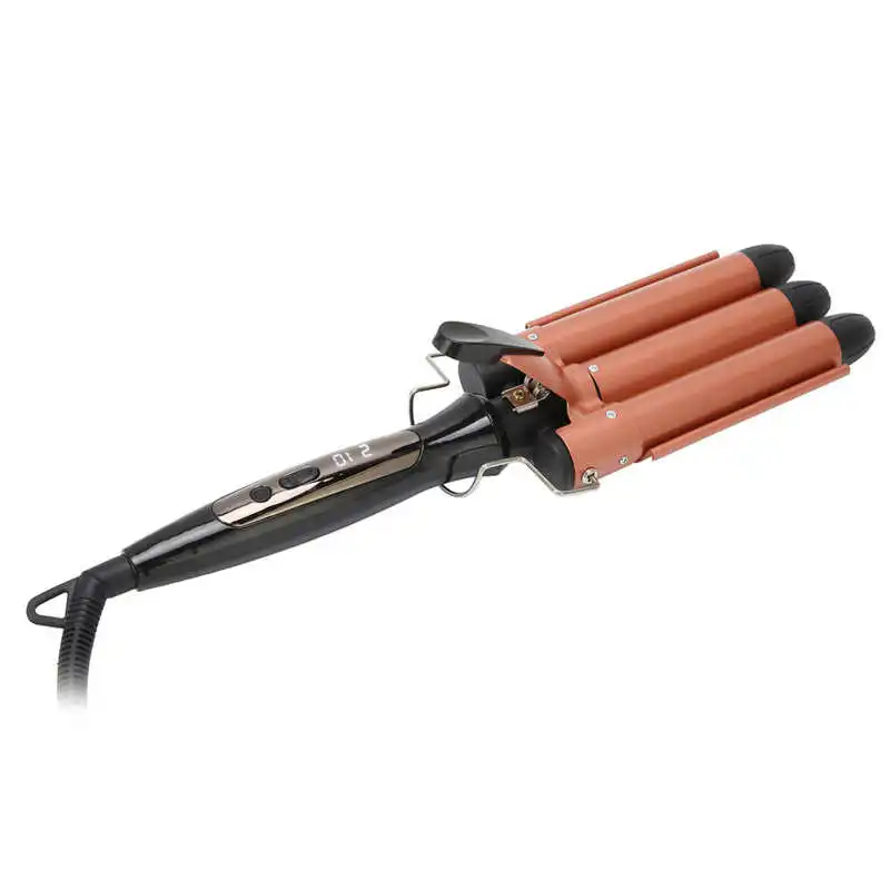 

Curling Iron 3 Barrel Curling Iron Portable Hair Curler Hair Curler Adjustable Household Hair Curler for Hair Curler for