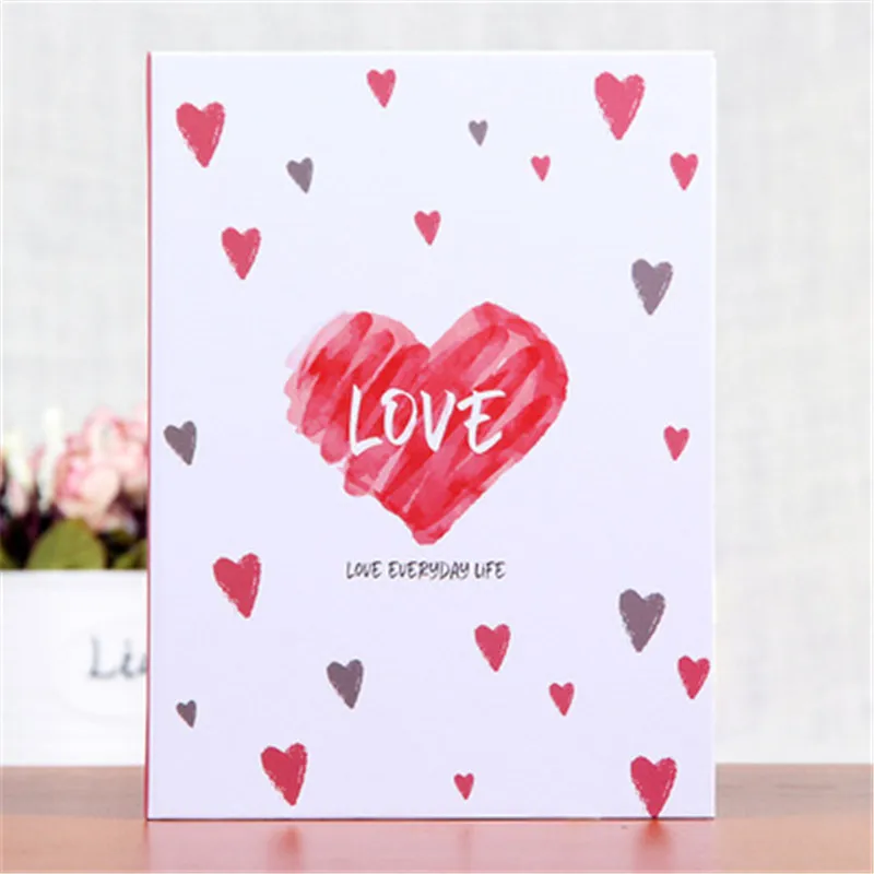 

4D Large 6-Inch Photo Album 100 Photo Album Album Thin Insert Baby Growth Wedding Album Photo Polaroid Photo Album Book