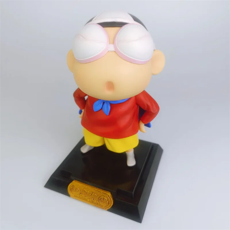 

Amine Crayon Shinchan Superman Eye Mask Static Action Figure Toys
