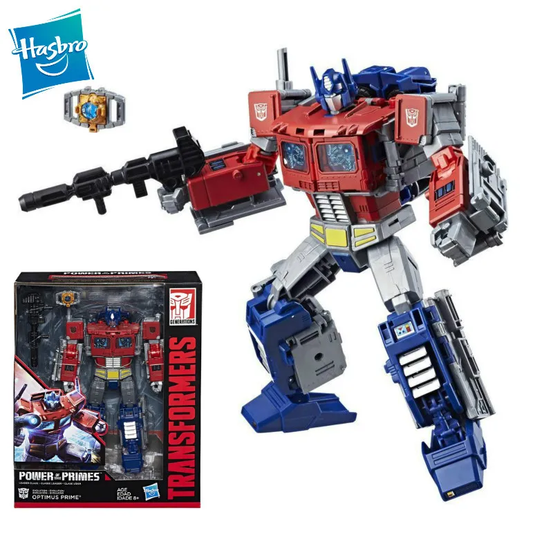 

NEW Hasbro Transformers: Generations Power of The Primes Leader Evolution Optimus Prime 23cm PVC Action & Toy Figures E1147