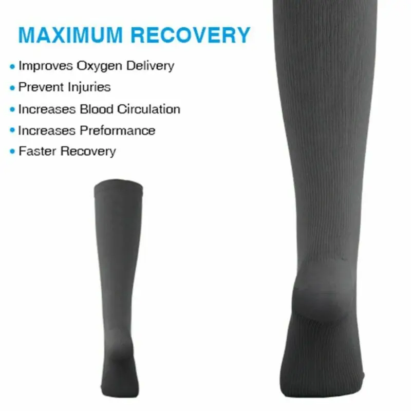

Compression socks Unisex anti-fatigue travel flight anti-fatigue knee high stockings Anti fatigue high compression magic socks