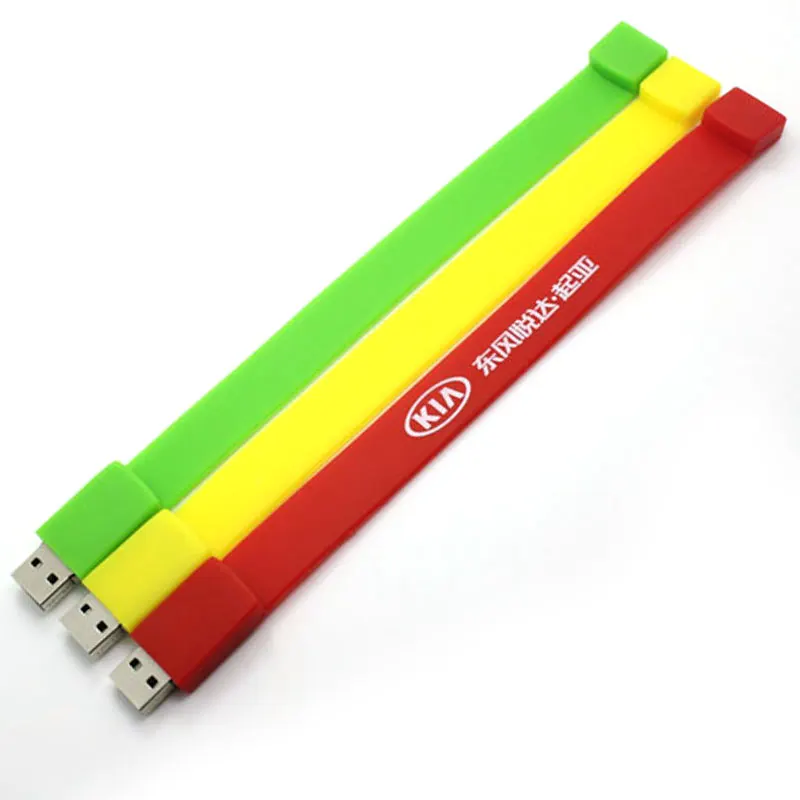 KRY настоящий силиконовый браслет на запястье 16 ГБ 16 ГБ 8 ГБ 4 ГБ USB 2,0 USB флеш-накопитель Vara U Disk Pendrives da