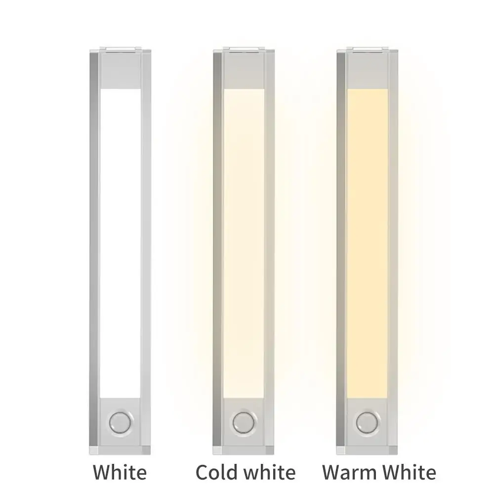

PIR Motion 60LED Closet Night Light Bar Sensor Light Portable Super Bright Energy Saving Drawer Infrared Induction Lamp