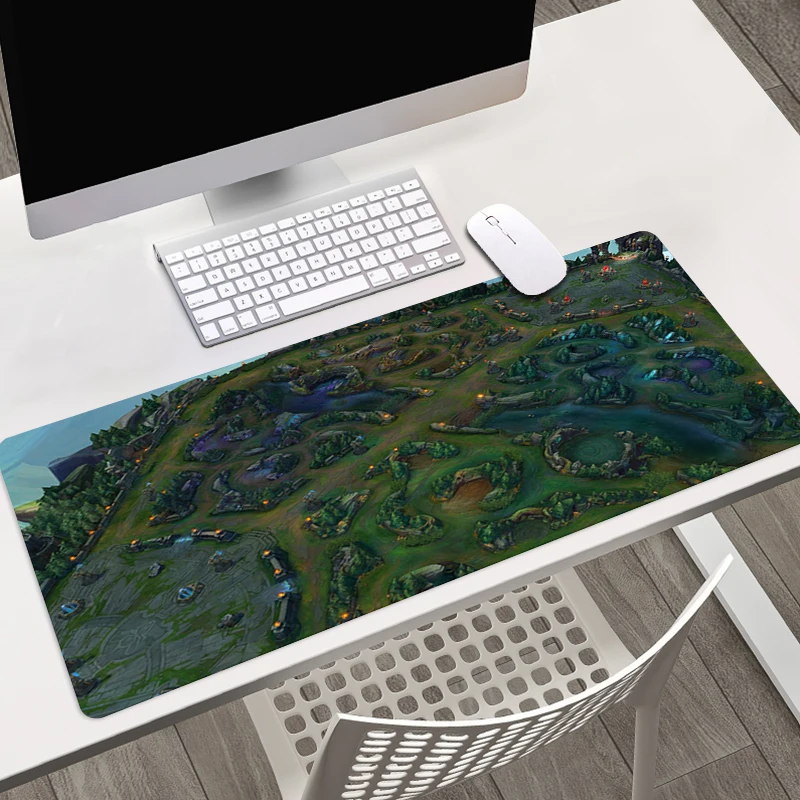 

Gaming Mouse Pad Xxl League of Legends PC Gamer Cabinet Computer Mat Mousepad Cute Carpets Gamers Accessories Deskmat Mausepad