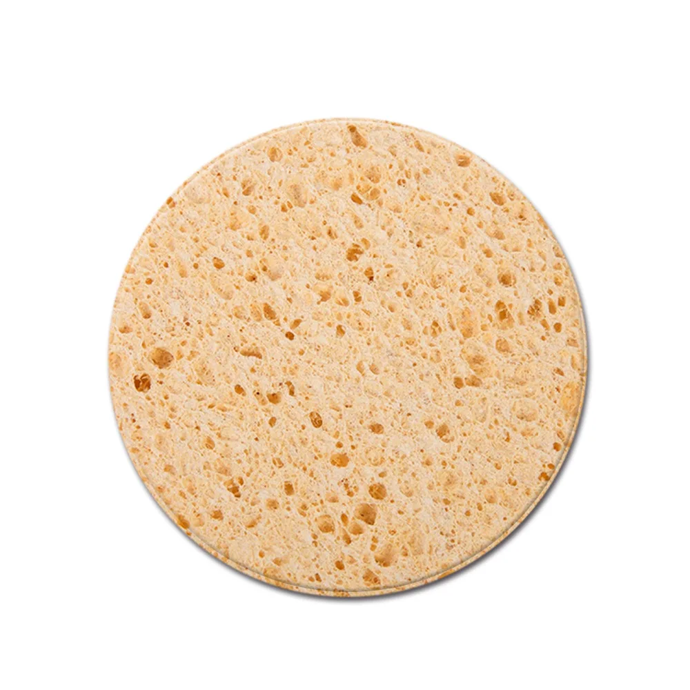 Zeegle Pizza круглый ковер большой для декора гостиной 3d Печатный Впитывающий Коврик