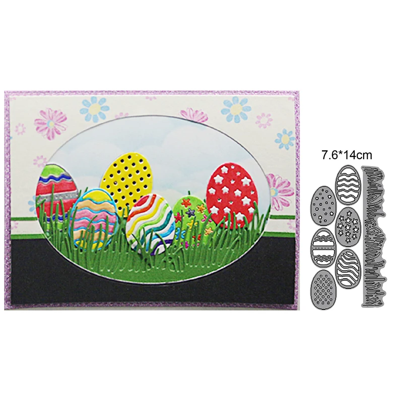 Металлические пресс-формы для рукоделия форма вырезания пасхальных яиц корзина