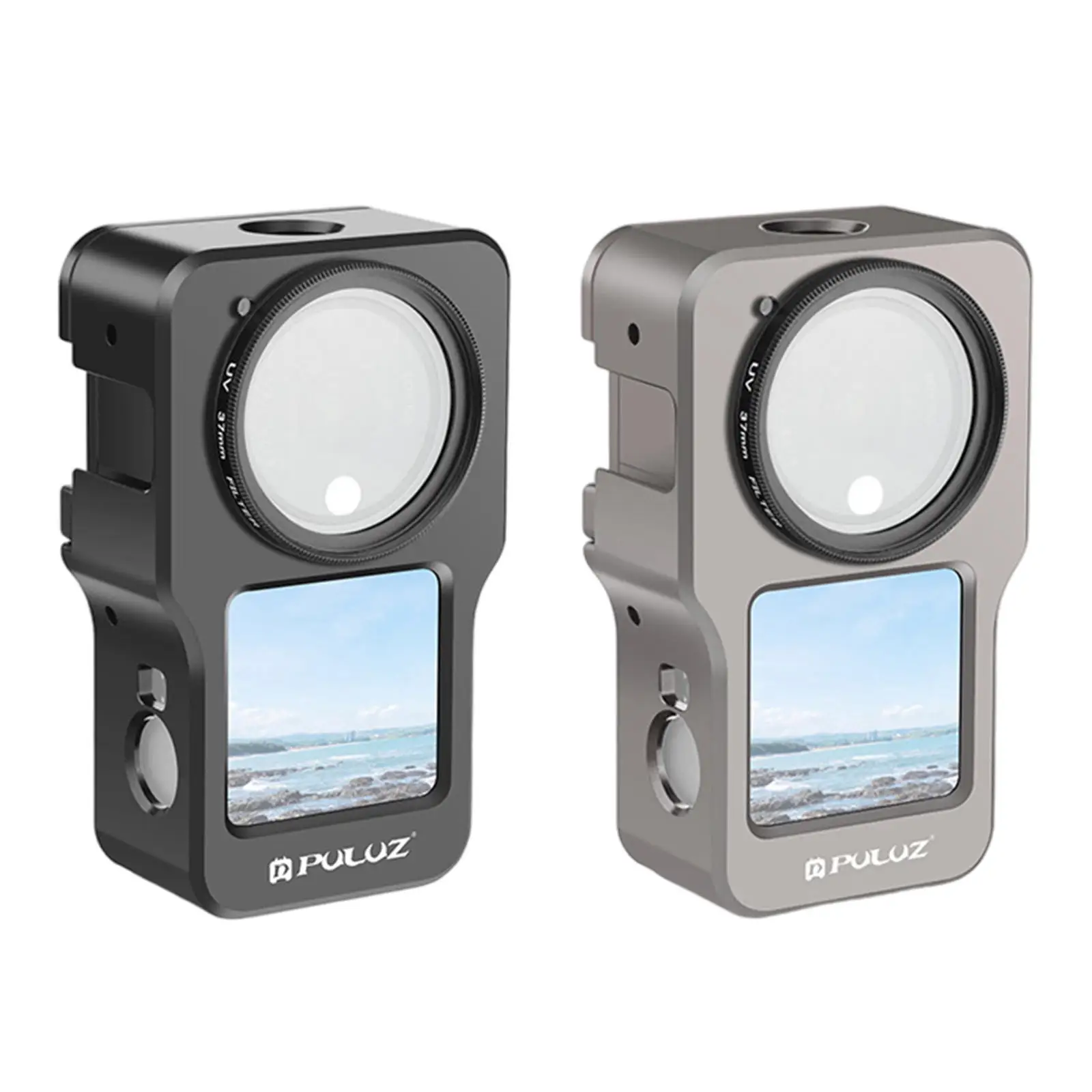 

Protective Cage Action Camera 1/4 3/8 inch Threaded Holes Anti-Scratch Housing Shell for DJI Action 2 Cameras Rabbit Cage