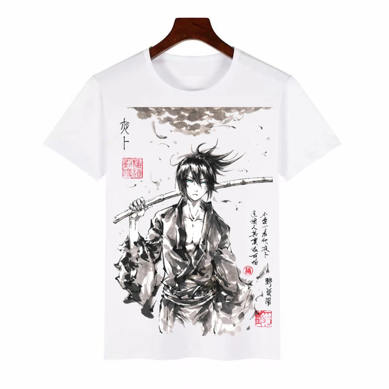Аниме Noragami Yato футболки с коротким рукавом Косплей Костюмы Мужчины Женщины Топы