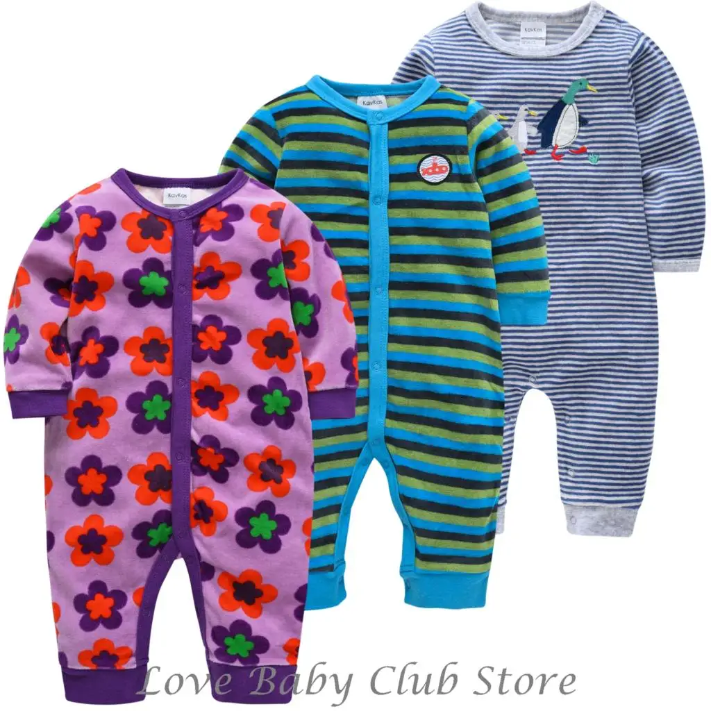 Детские комбинезоны велюровая трикотажная одежда для детей 0 12 месяцев цельная