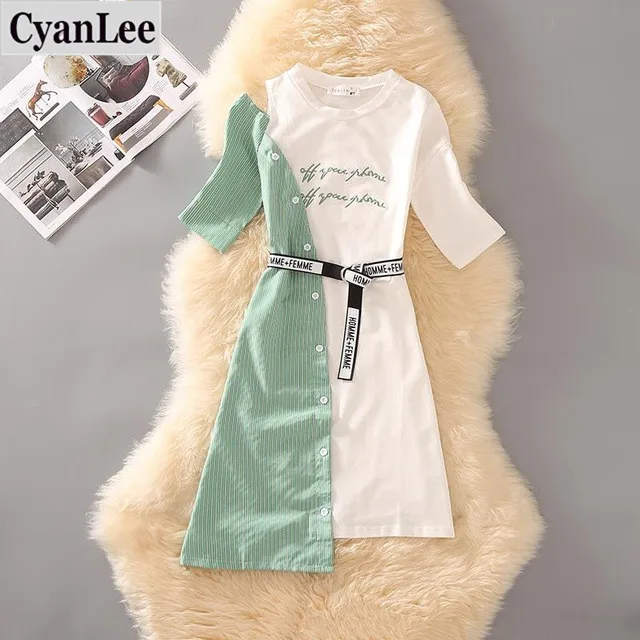 Женское асимметричное облегающее платье в полоску винтажное однобортное