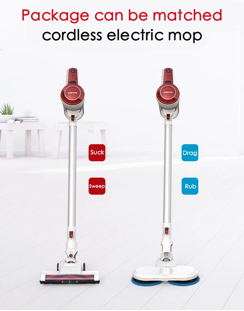 

Handheld Wireless Vacuum Cleaner OLED Display Portable Cordless 20kPa All in one Dust Collector floor Carpet Cleaner