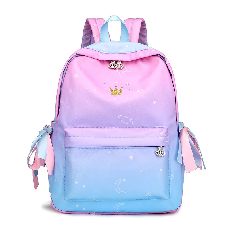 

1PCS New Nylon School Bag Outdoor Travel Bag Kids Backpack Girls