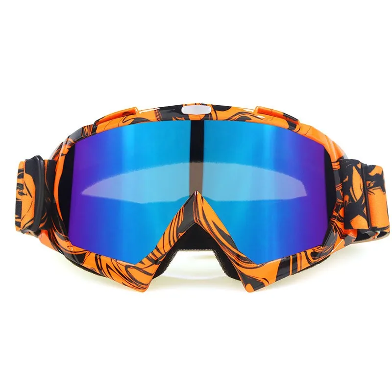 

Universal Motocross Goggles Helmets Glasses Ski Sport For Motorcycle Dirt Bike ATV Windproof Sand Goggle Cycling Equipment