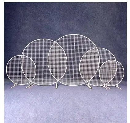 Новинка реквизит для свадьбы железное Сетчатое кольцо экрана декор сцены | Дом и