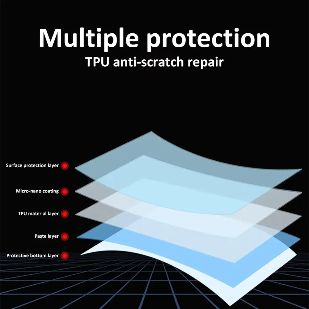 Новый самоклеящийся автомобильный светильник Тонировочная пленка