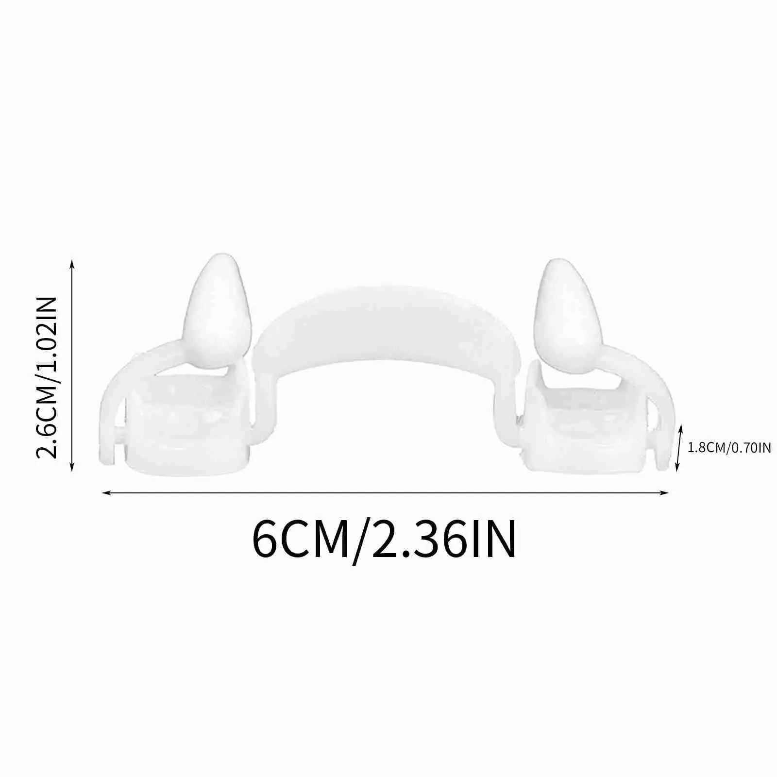 

Retractable Draculay 1pair Halloween Cosplay Party Devil Vampire Teeth Fangs Dentures Props Costume Props Holiday Party Supplies