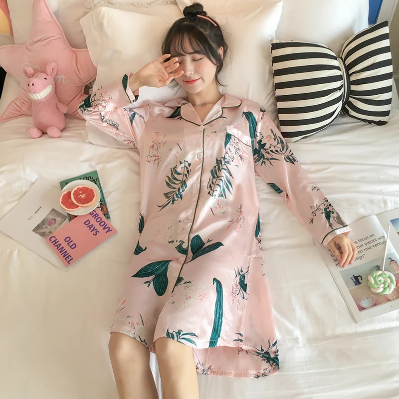 WAVMIT 2019 осенние и зимние шелковые женские пикантная Удобная с печатным рисунком