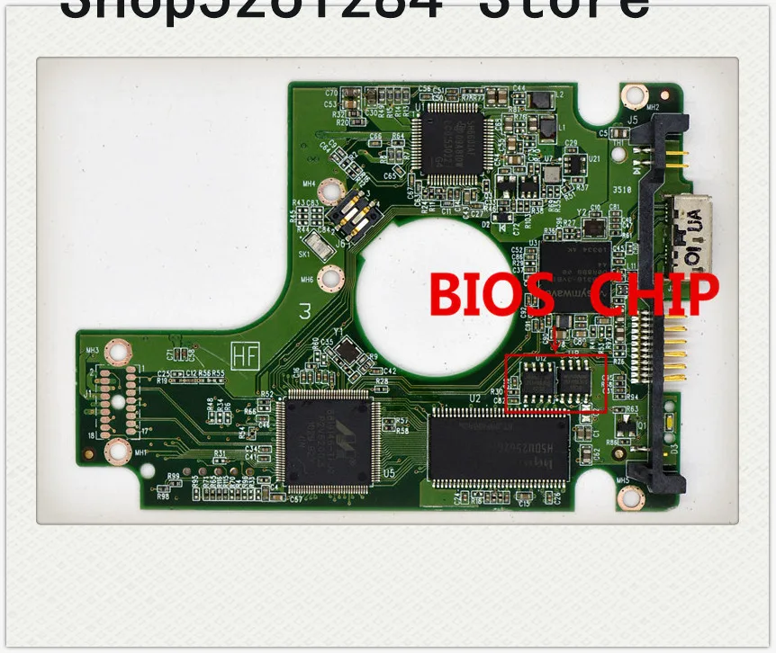 WD5000BMVW WD3200BMVW /HDD PCB Логическая плата 2060 771737 000 REV A/P1 для WD 2 5 ремонт USB жесткого диска