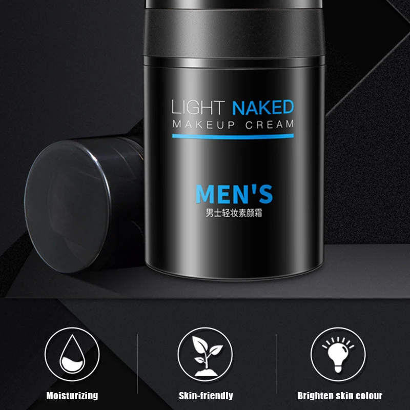 

Hot Men Whitening Face Cream Brighten Skin Tone Moisturizing Anti Wrinkle Cream Male Face Makeup t6