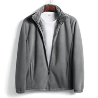 mens fleece jacket warm fleece hoodies men brand clothing autumn winter zipper sweatshirts male quality clothing 6xl