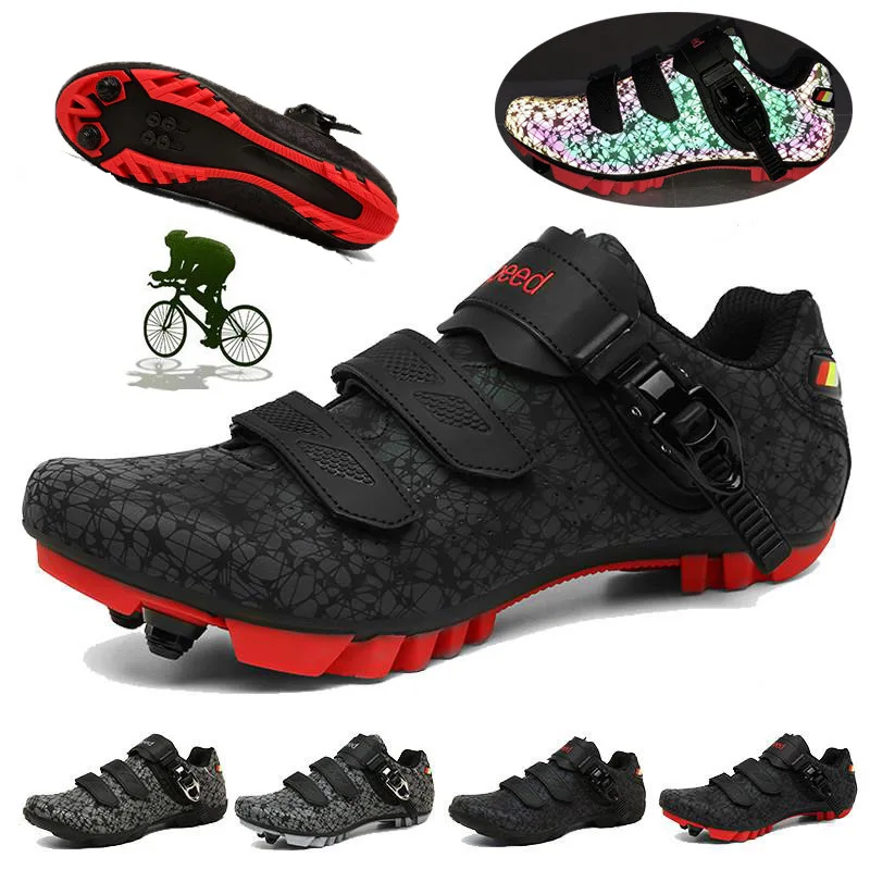 

Bike mountain bike shoes MTB shoes man breathable lock glow-in-the-dark road bike shoes woman race bike shoes