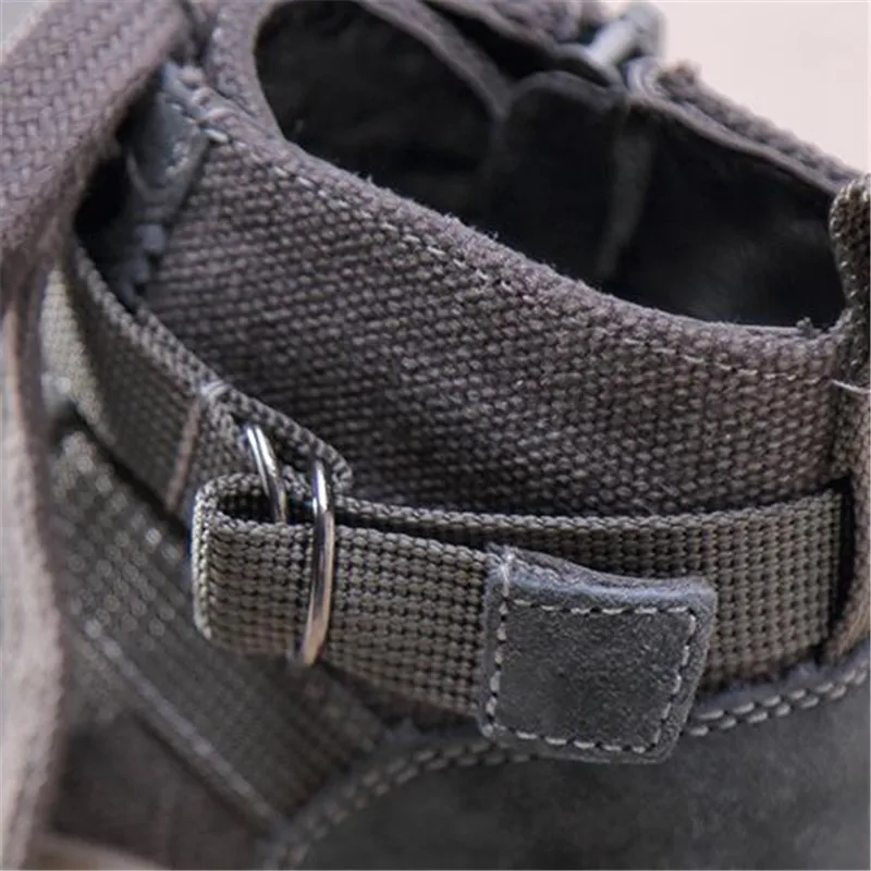 2019 детские ботинки для мальчиков зимняя водонепроницаемая обувь из натуральной