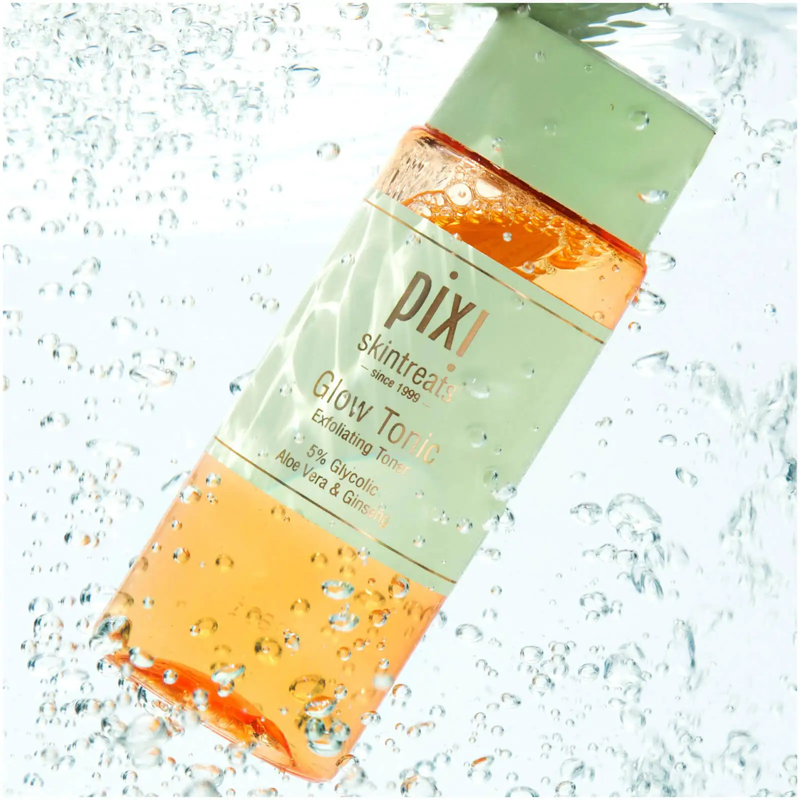 Светящийся тоник с гликолевой кислотой Pixi 250 мл 5% увлажняющая масляная эссенция