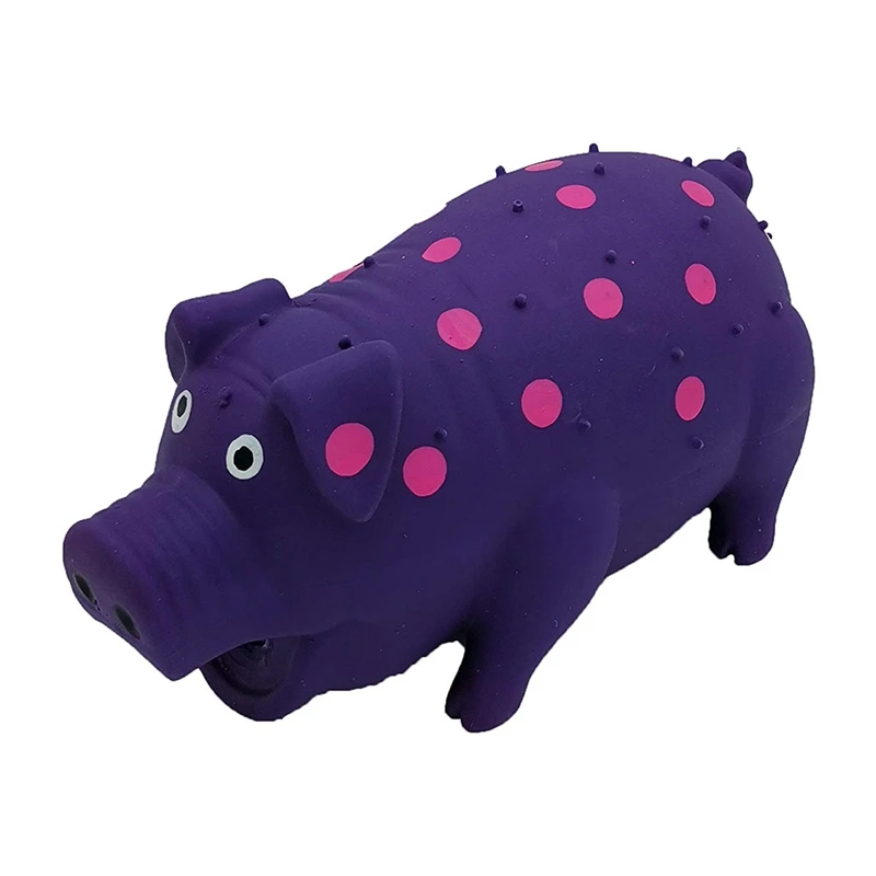 

9 Inch Latex Pig Dog Toy That Oinks