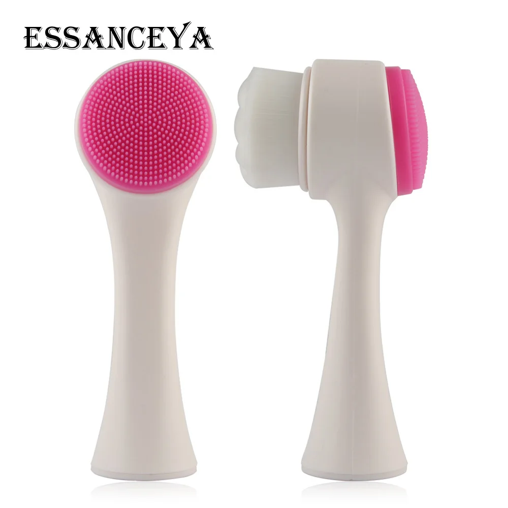 ESSANCEYA Pro 3D двухсторонняя многофункциональная щетка для лица очищающая кожу