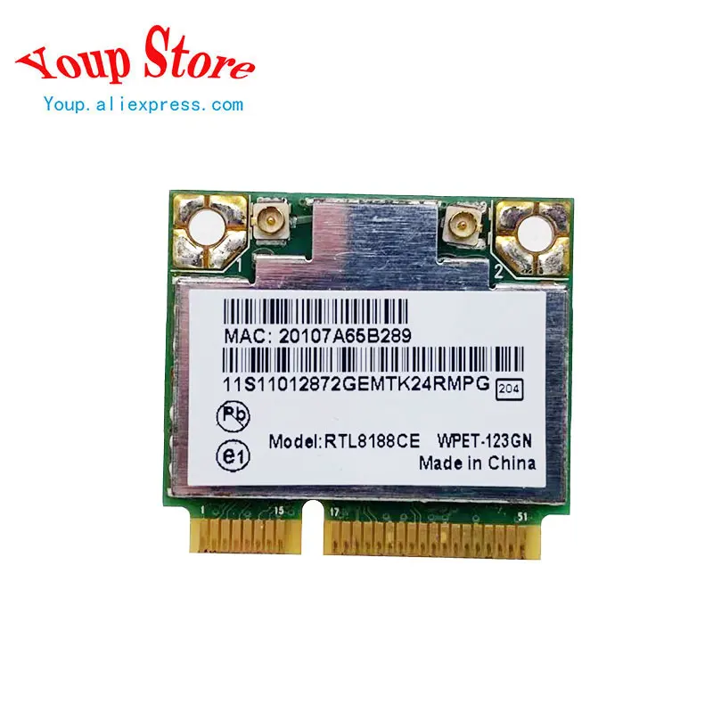 

Новая Оригинальная Gtc RTL8188CE M 802.11N NB Мини Wi-Fi карта 11012872 для Lenovo ideacмежду Q180 Настольный B320 все-в-одном