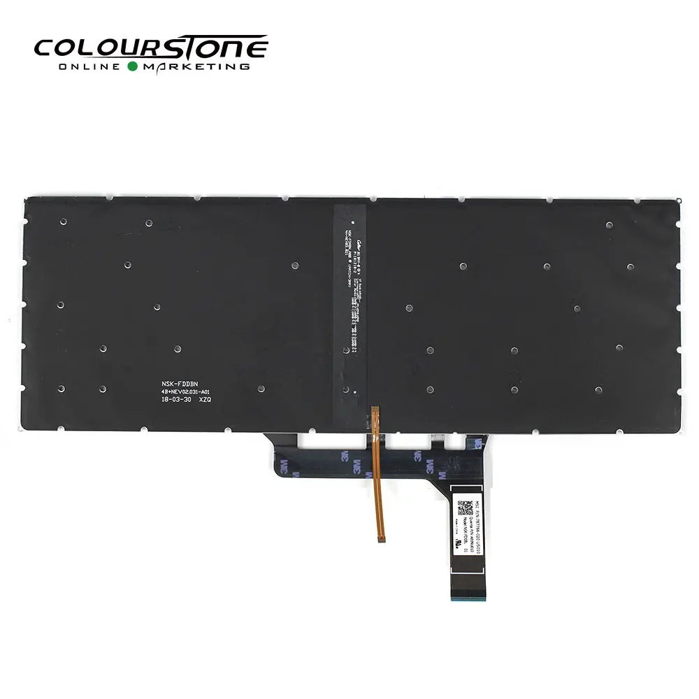 Русская клавиатура для ноутбука GS65 GS65VR черный ноутбук с подсветкой |