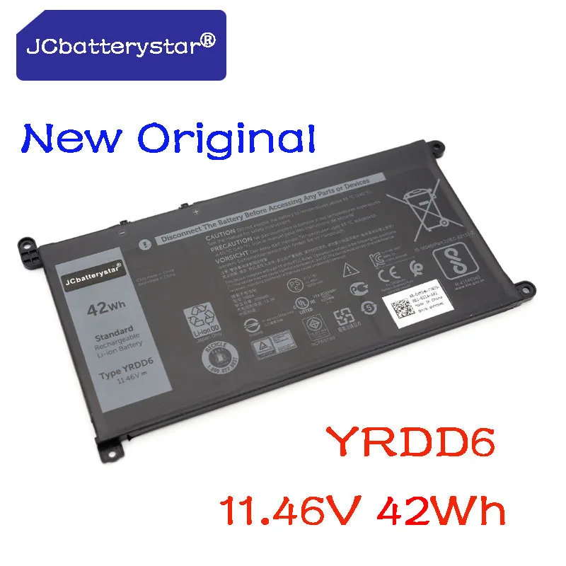 

Батарея JC star New Original YRDD6 для ноутбука Dell 7368 7378 14-7460 15 7560 Series Notebook 0VM732