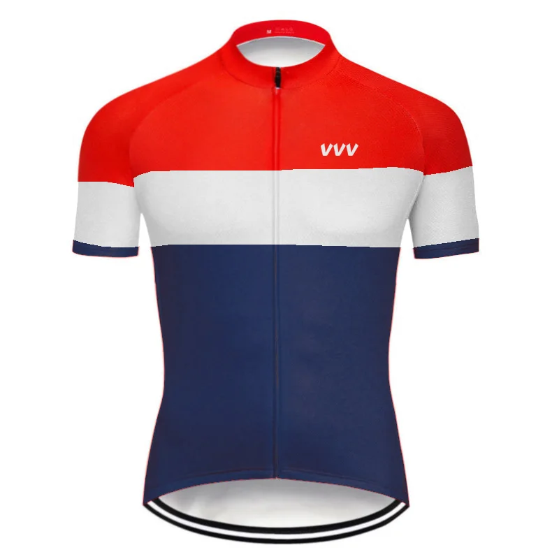 

Cycling Jersey Short MTB Bicycle Shirt Bike Wear Polyester Clothing Sleeve Road Sports Mountain Jackets Tight Top 2021 Quick dry