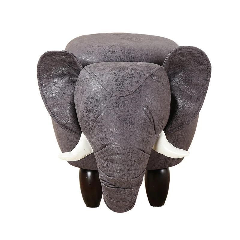

Elephant shoe bench Creative sofa stool Storage storage stool cartoon stool Test shoe Storage foot stool