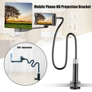 mobile phone high definition projection bracket adjustable flexible all angles phone tablet holder mobile phone holders bracket free global shipping
