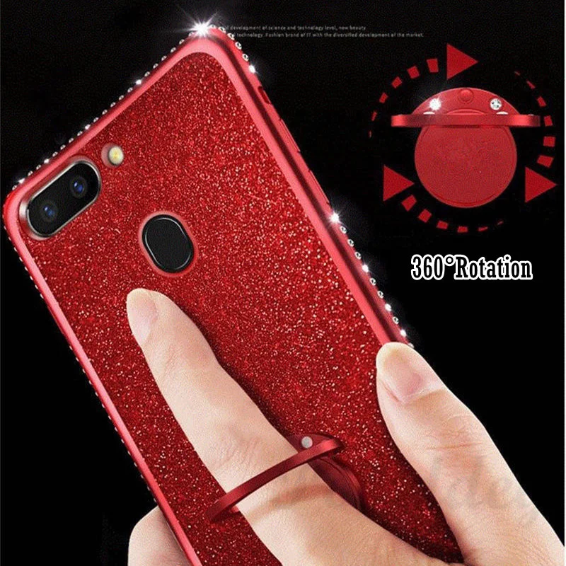 Чехол блестящий чехол ТПУ для Honor 8X 8C 9X 9A 9 10 20 Lite 30 Pro 10i 20s 20e 30i 30S Play V10 V20 со стразами