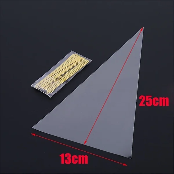 Прозрачные упаковочные пакеты для свадьбы дня рождения 25/50/100 шт. | Дом и сад