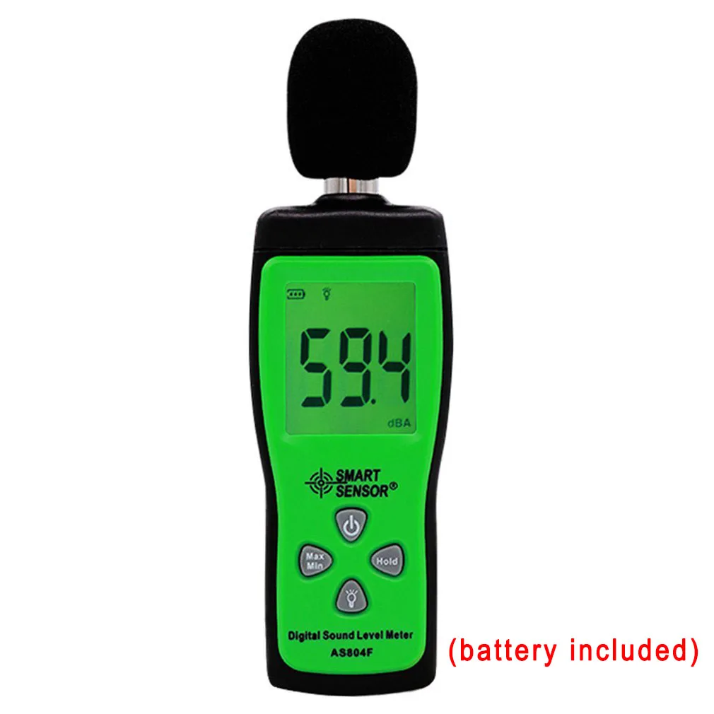 

Digital Sound Level Noise Meter Measurement 30-130dB dB Decibel Detector Audio Tester Metro Diagnostic-Tool Smart Sensor