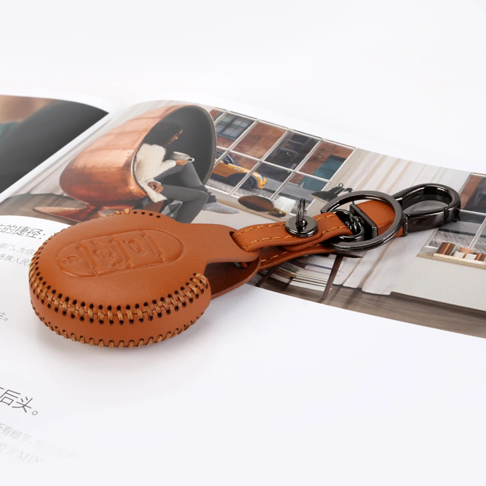 Чехол для автомобильного ключа кожаный чехол ключей Mini Cooper One S JCW Clubman Countryman F54 F55 F56