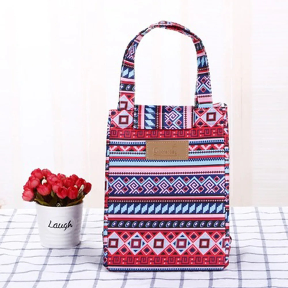 19 Кемпинг уличная сумка кулер сумка для обеда портативный Термосумка для пищи Леди Переносная picinic сумка для продуктов - Цвет: 19