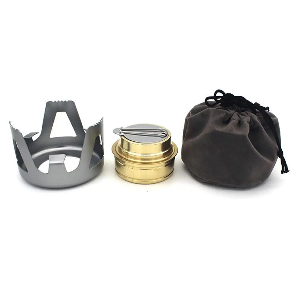 

Outdoor Alcoho Stove Ultra-Light Spirit Combustor Camping Hiking Backpacking Picnic Furnace Cooking Portable