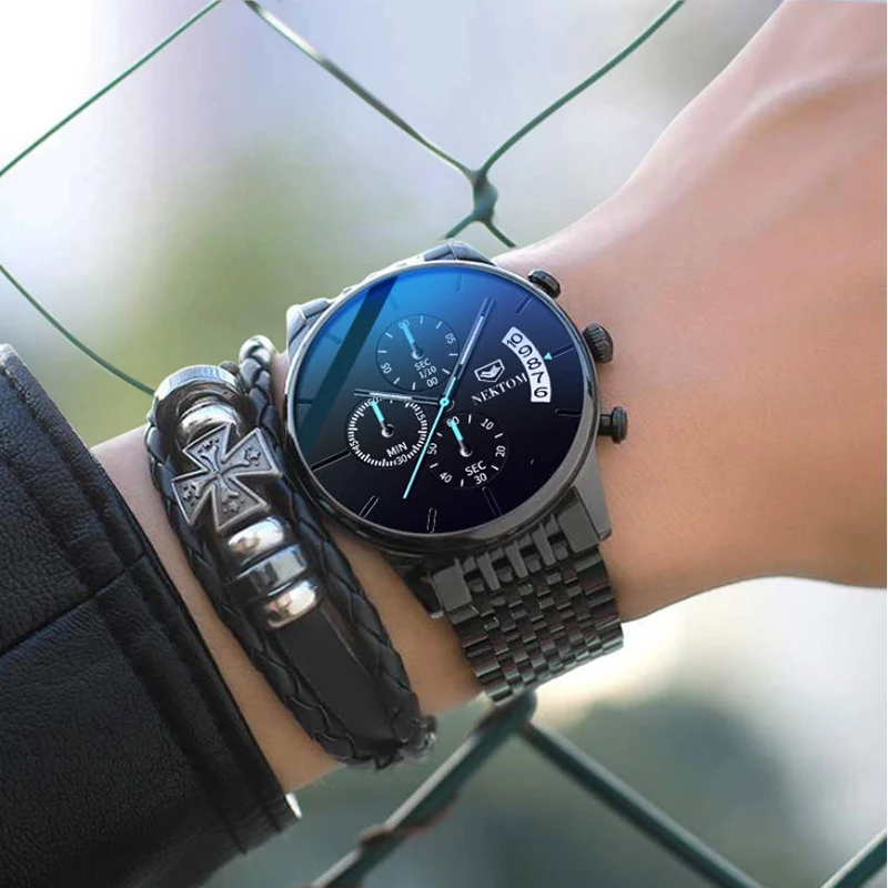 Роскошные брендовые часы мужские спортивные водонепроницаемые кварцевые