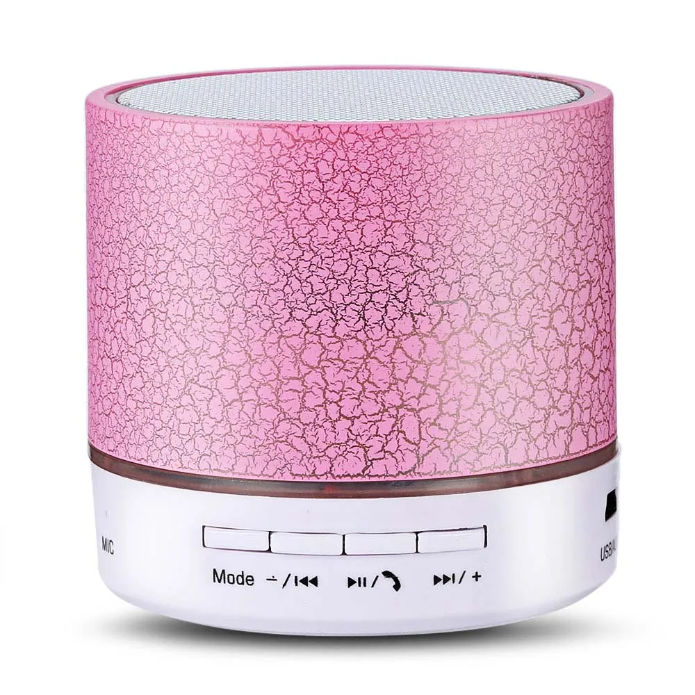 

A9 Wireless Bluetooth Speaker With LED Light Support Hands-Free Card Portable Subwoofer MP3 Audio Stereo Music Player